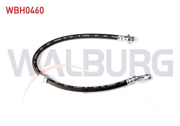 WALBURG WBH0460 | Fren Hortumu Ön Sol-Sağ ABS'li 420mm Nissan Micra (K11) 1992-2003 | 2 Adet