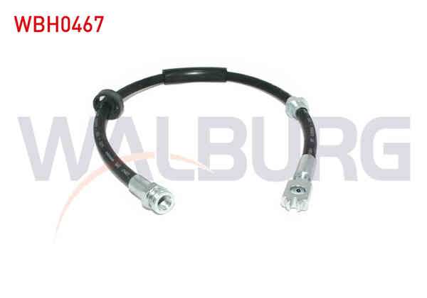 WALBURG WBH0467 | Fren Hortumu Ön Sol-Sağ 580mm Volkswagen Passat (3C2) 2005-2008 / Volkswagen CC (358) 2011-/ Volkswagen Passat CC (357) 2008-2012 | 2 Adet