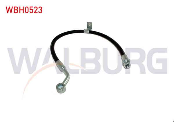 WALBURG WBH0523 | Fren Hortumu Arka Sol 460mm ABS'li Kia Rio II 2006-2011 | 2 Adet