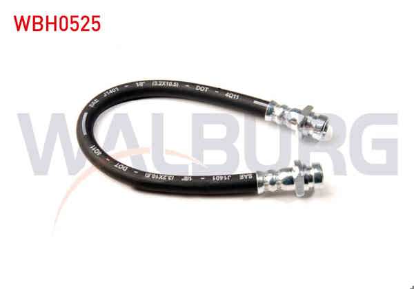 WALBURG WBH0525 | Fren Hortumu Arka Sol 300mm Kia Rio II 2006-2011 | 2 Adet