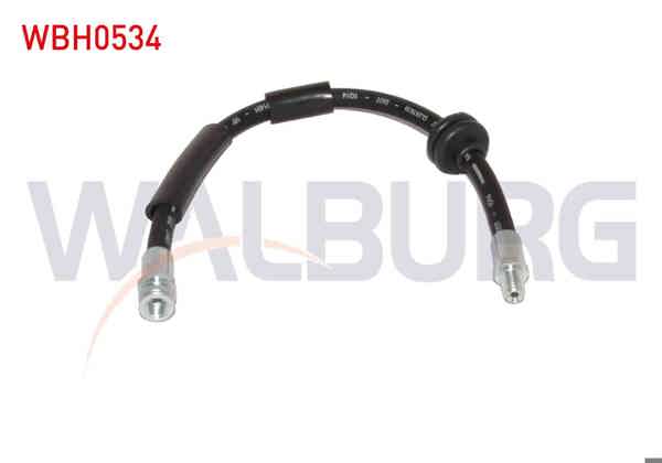 WALBURG WBH0534 | Fren Hortumu Ön Sol-Sağ 440mm Fiat Punto (188) 1999-2009 | 2 Adet