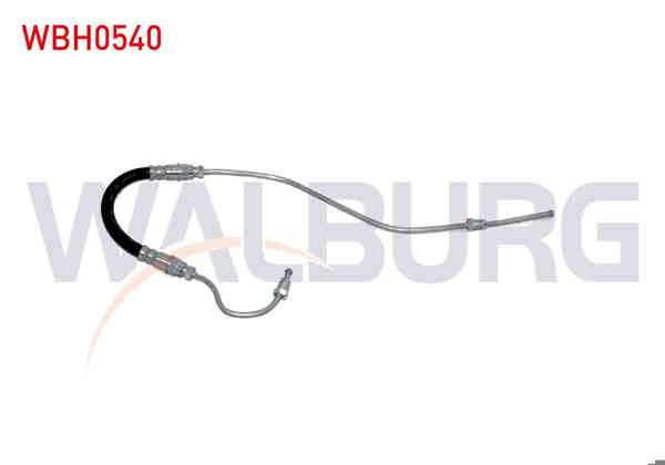 WALBURG WBH0540 | Fren Hortumu Arka Sol-Sağ 180mm Tekere Baglanan Renault Megane III (Bz0) 2008-2015 | 2 Adet