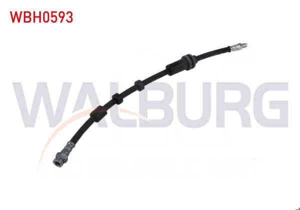 WALBURG WBH0593 | Fren Hortumu Arka Sol-Sağ 430mm Alfa Romeo Giulietta (940) 2010-| 2 Adet