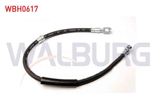 WALBURG WBH0617 | Fren Hortumu Ön Sol-Sağ 600mm Audi A3 (8V_) 2012-/ Volkswagen Golf VII (5G1) 2012-/ Volkswagen Passat (3G2) 2014-/ Seat Leon (5F) 2012-/ Skoda Octavia (5E3) 2012-/ Volkswagen Arteon (3H7) 2017-| 2 Adet