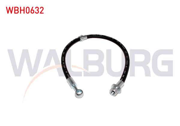 WALBURG WBH0632 | Fren Hortumu Arka Sol-Sağ 600mm Nissan Primera (P12) 2002-| 2 Adet