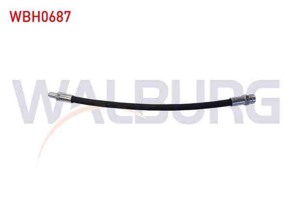 WALBURG WBH0687 | Fren Hortumu Arka Sol-Sağ Dıs 180mm Fiat Egea 2015-| 2 Adet