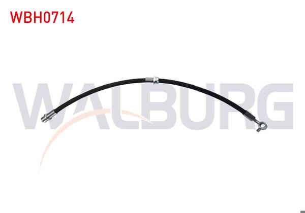 WALBURG WBH0714 | Fren Hortumu Ön Sağ 600mm Nissan Qashqai (J11) 1.2 2014-| 2 Adet