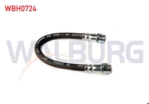 WALBURG WBH0724 | Fren Hortumu Arka Sol-Sağ 230mm Ikı Boru Arası Mercedes Sprinter (W901) 1995-2000 / Volkswagen Lt 28-35 (281-363) 1975-1996 | 2 Adet