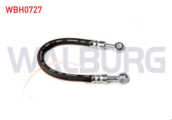 WALBURG WBH0727 | Debriyaj Hortumu 225mm Mitsubishi L300 (P0w,P1w) 1986-2006 | 2 Adet