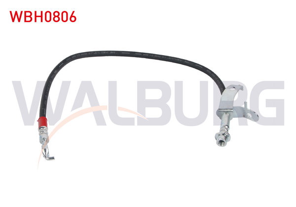 WALBURG WBH0806 | Fren Hortumu Ön Sol-Sağ 660mm Toyota Rav 4 IV 2.0 D-4D-2.0 Vvt-I-2.2 D-4D-2.5 Hybird 2012-| 2 Adet