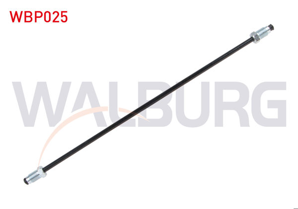 WALBURG WBP025 | Fren Borusu Ön Sol 40 Cm Doblo | 5 Adet