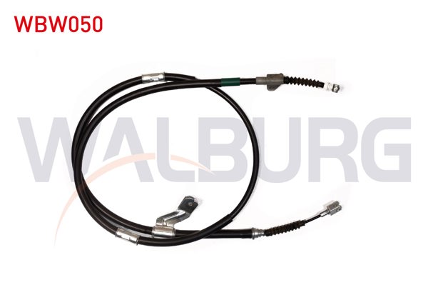 WALBURG WBW050 | El Fren Teli Arka Sol Dısklı Toyota Avensis (T22) 2.0 D-4D 1997-2003