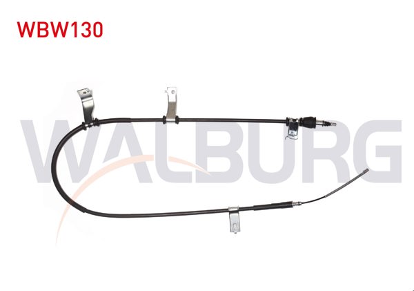 WALBURG WBW130 | El Fren Teli Arka Sol Dısklı Hyundai i20 (Pb) 1.2 Mpı 1.4 CRDI 1.4 Cvvt 1.6 CRDI 2008-2012
