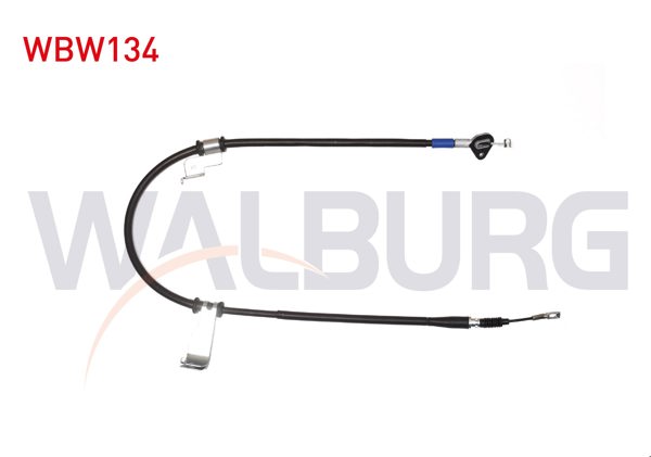 WALBURG WBW134 | El Fren Teli Arka Sol Dısklı Hyundai i10 (Pa) 1.1 CRDI 2008-2013