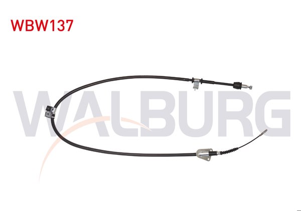 WALBURG WBW137 | El Fren Teli Arka Sol Dısklı Hyundai Ix35 (Lm) / Kia Sportage (Sl) 2.0Crdı 2010 -