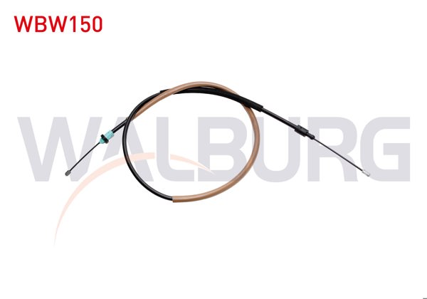 WALBURG WBW150 | El Fren Teli Arka Sol Kampanalı Citroen Xsara (N68) 1.6 1.8 2.0 1999 -