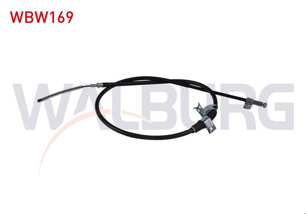 WALBURG WBW169 | El Fren Teli Arka Sağ Dısklı Citroen C-Crosser (Ep) / Mitsubishi Outlander II (Cww) 2.0Dı-D / Peugeot 4007 2.2Hdı 2007 -