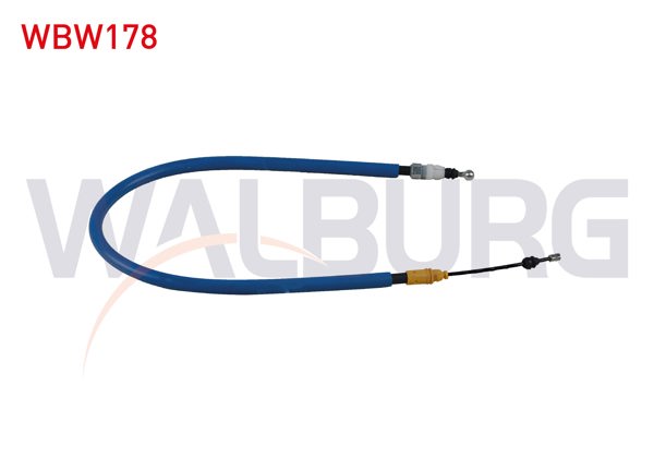 WALBURG WBW178 | El Fren Teli Arka Sol Dısklı Citroen C3 Picasso / Ds5 / Peugeot 5008 1.6 HDI 2.0 HDI 2009 -