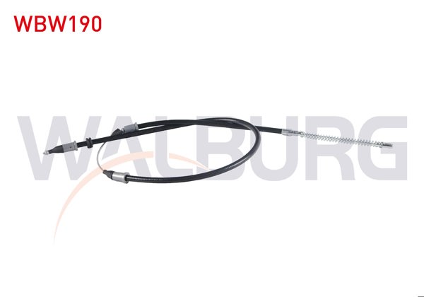 WALBURG WBW190 | El Fren Teli Arka Sol Kampanalı Opel Corsa A 1.0 1.3 1983-1993
