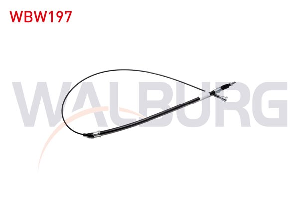 WALBURG WBW197 | El Fren Teli Arka Sağ Dısklı Opel Corsa C 1.2İ 1.3 CDTI 1.4İ 2000-2006