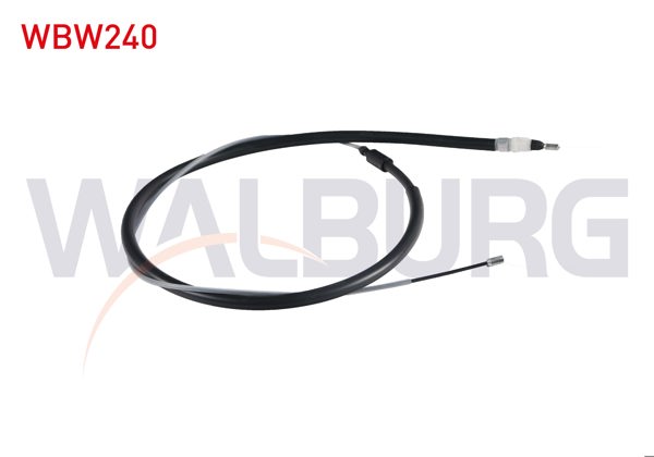 WALBURG WBW240 | El Fren Teli Arka Sol-Sağ Dısklı Citroen C3 II / Ds3 1.2 VTI 1.4Hdı 1.4 VTI 1.6 HDI 2009-2016