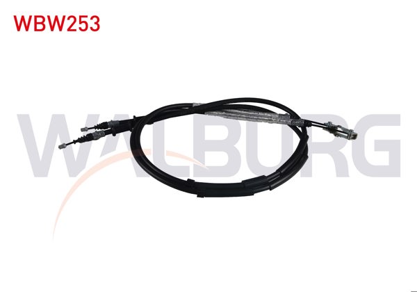 WALBURG WBW253 | El Fren Teli Arka Sol-Sağ Dısklı Opel Corsa D 1.6 Turbo 2006-2014