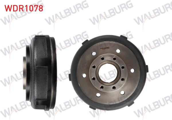 WALBURG WDR1078 | Fren Kampanası Arka (ABS + Poryalı) Ford Transit (V184) Çift Teker