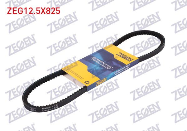 ZEGEN ZEG12.5X825 | Tırtıllı V Kayışı Toyota Hilux V-VI 2.4 D / Mitsubishi Pajero Sport 2.5 TD 1998-(12.5X825)