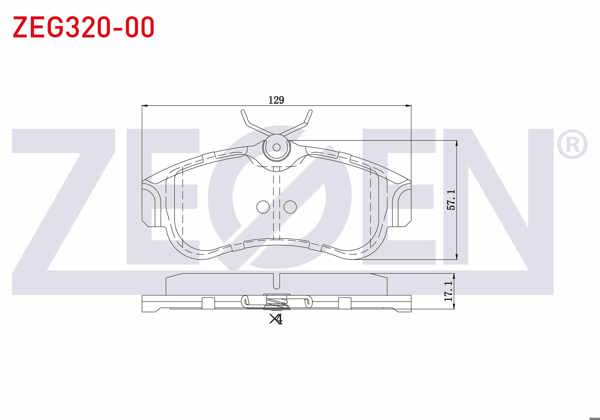 ZEGEN ZEG320-00 | Fren Balata Ön Nissan Primera (P11) 1.6İ 16V 1996-2001 / (P11) 1.8İ 16V 1996-2001 / (P11) 2.0İ 16V 1996-2001 / (P11) 2.0 TD 1996-2001 / Primera (P10) 2.0İ 1990-1998