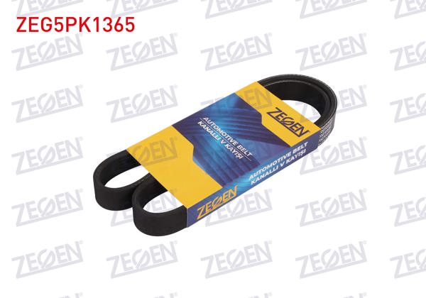 ZEGEN ZEG5PK1365 | Kanallı V Kayışı 5Pk1365 Combo-Corsa C-Meriva-Tigra-Galant