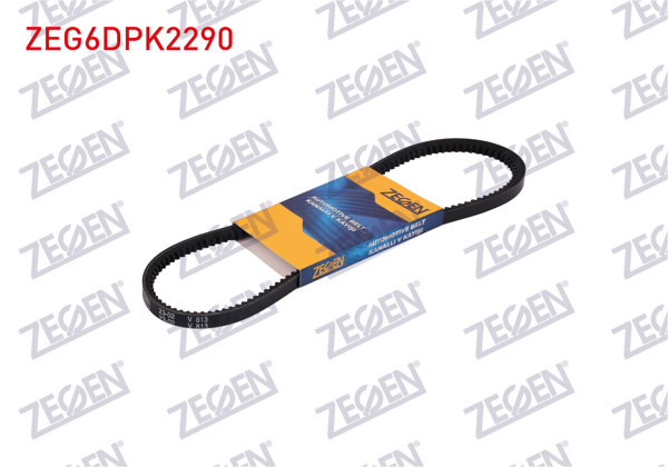 ZEGEN ZEG6DPK2290 | Kanallı V Kayışı 6Dpk2290 (Çift Kanallı) Ford Mondeo 2.0 Ecoboost 2010-/ Volvo Xc60 2.0, T5 2009-2017