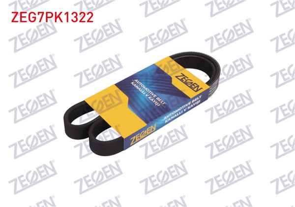 ZEGEN ZEG7PK1322 | Kanallı V Kayışı Iveco Daily 2.3 2002-/ Renault Traffic III 1.6 DCI 2015-/ Volkswagen Transporter T4 2.8 1996-2000 / Karsan J10