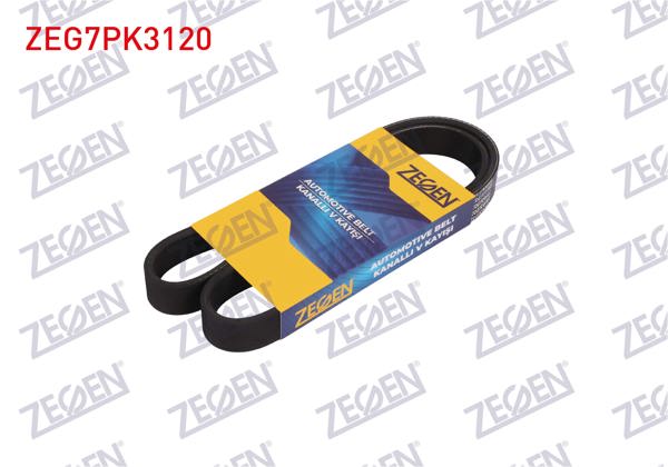ZEGEN ZEG7PK3120 | Kanallı V Kayışı 7Pk3120 Ford Transit 2.2 TDCI 2010-/ Ranger 2.2 TDCI 2010 -