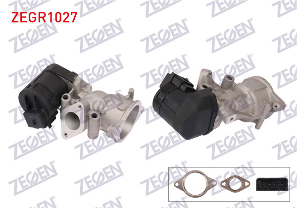ZEGEN ZEGR1027 | EGR Valfi Ford Mondeo IV 2.0 TDCI (Klba-Lpba-Tyba-Azba) 2007-2014 / C5 II 2.0 HDI 2004-2008 / 307 2.0 HDI 2000-2007 (Dw10bted4) / C70 II 2.0 D 2006-/ S80 II 2.0 TDI 2006-(D4204t)