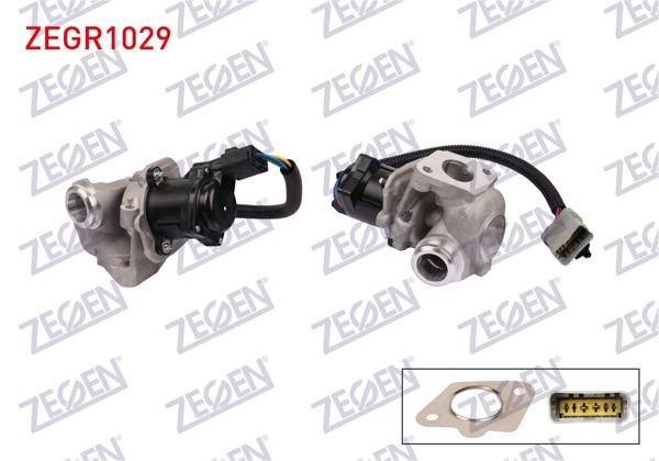 ZEGEN ZEGR1029 | EGR Valfi Kablolu Ford Focus II 1.6 TDCI 2004-2011 / C-Max I 1.6 TDCI 2007-2011 (Gpda-Gpdb-Gpdc-Hhda-Hhdb-G8da-G8db-G8dd-G8de-G8df) / C30 1.6 D 2006-2012 / V50 1.6 D 2004-(D4164t)