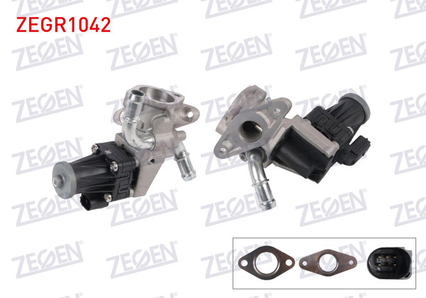 ZEGEN ZEGR1042 | EGR Valfi Borulu Ford Transit (V347) 2.2 TDCI-2.4 TDCI-3.2 TDCI (H9fb-Jxfa-P8fa-Phfa-QVFA-Safa-SRFA-Uhfa) 2006-2014 / Transit Tourneo 2.2 TDCI 2006-2014
