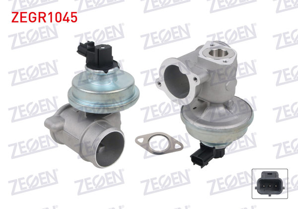 ZEGEN ZEGR1045 | EGR Valfi Sensörlü Ford Mondeo III 2.0 TDCI (D5ba-Sdba-D6ba-Hjba-Hjbb-Hjbc) 2002-2007 / Transit (V184) 2.0 Dı (Abfa-F3fa)-2.4 Dı (D2fa-D2fb-D2fe-D4fa)-2.4 Tde (Dofa) 2002-2005