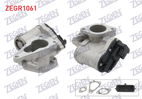 ZEGEN ZEGR1061 | EGR Valfi 5 Pin Renault Laguna II 1.9 DCI (F9q 758, F9q 759) 2005-2007 / Megane II Sedan 1.9 DCI (F9q 816, F9q 818, F9q 803, F9q 804) 2005 -