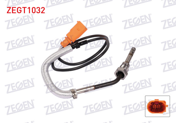 ZEGEN ZEGT1032 | Egzoz Sıcaklık Sensörü (Egt) Seat Cordoba 1.4 TDI 2005-2009 / Ibiza III 1.4 TDI 2005-2009 / Volkswagen Polo V 1.2 TDI 2009-/ Skoda Roomster 1.4 TDI 2005-2009