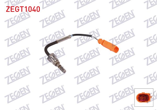 ZEGEN ZEGT1040 | Egzoz Sıcaklık Sensörü (Egt) Audi A4 B8 2.7 TDI 2007-2012 / Audi Q7 3.0 TDI Quattro 2006-2010 / Touareg 3.0 V6 TDI 2007-2010