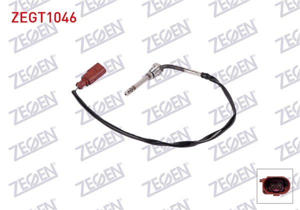 ZEGEN ZEGT1046 | Egzoz Sıcaklık Sensörü (Egt) Seat Ibiza IV 1.2 TDI 2010-2012 / Volkswagen Polo V 1.2 TDI 2009 -
