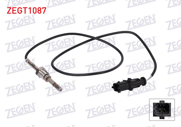 ZEGEN ZEGT1087 | Egzoz Sıcaklık Sensörü (Egt) Fiat Bravo II (198_) 1.4 2007-2014 / Bravo II (198_) 1.6 D Multijet 2008-2014 / Bravo II (198_) 1.4 T-Jet 2007-2014