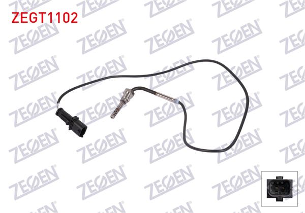 ZEGEN ZEGT1102 | Egzoz Sıcaklık Sensörü (Egt) Alfa Romeo 159 1.9 Jtdm 16V 2005-2011 / Lancıa Delta III 1.6 D Multijet 2008-2014