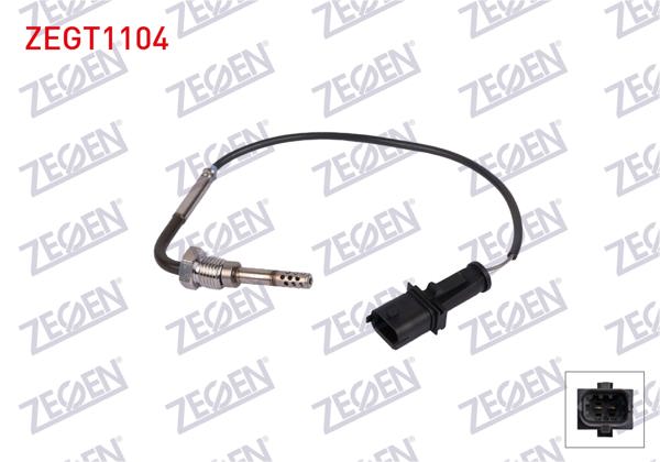 ZEGEN ZEGT1104 | Egzoz Sıcaklık Sensörü (Egt) Fiat Sedıcı 1.9 D Multijet 2006-2011 / Suzuki Sx4 (Ey, Gy) 1.9 Ddıs (Rw 419D) 2006 -