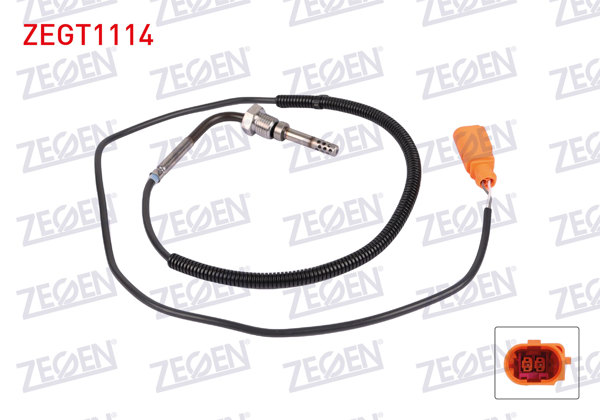 ZEGEN ZEGT1114 | Egzoz Sıcaklık Sensörü (Egt) Volkswagen Touareg 2.5 R5 TDI 2003-2010