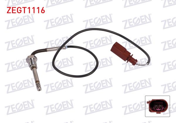 ZEGEN ZEGT1116 | Egzoz Sıcaklık Sensörü (Egt) Audi Q7 3.0 TDI Quattro 2006-2010 / Touareg 3.0 V6 TDI 2007-2010 / Touareg 3.0 V6 TDI 2007-2010