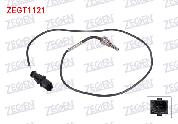 ZEGEN ZEGT1121 | Egzoz Sıcaklık Sensörü (Egt) Fiat Idea (350_) 1.3 D Multijet 2008-2012 / Linea (323_, 110_) 1.3 D Multijet 2007 -