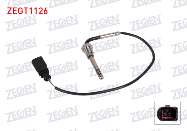 ZEGEN ZEGT1126 | Egzoz Sıcaklık Sensörü (Egt) Porsche Cayenne (92A) 3.0 Dıesel 2010-/ Touareg 3.0 V6 TDI 2010-2018