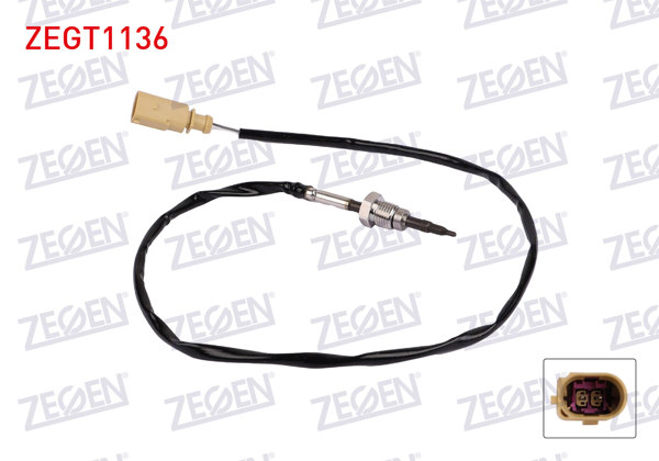 ZEGEN ZEGT1136 | Egzoz Sıcaklık Sensörü (Egt) Volkswagen Tiguan 1.6 TDI 2016-2020 / Touran 1.6 TDI 2015-2016