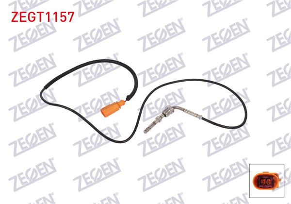 ZEGEN ZEGT1157 | Egzoz Sıcaklık Sensörü (Egt) Volkswagen Transporter T5 2.5 TDI 2003-2009
